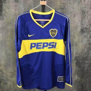 Retro Boca Juniors 2003/04 Home Long Sleeve