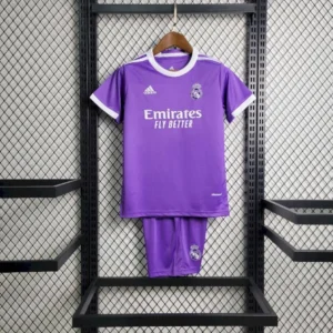 Retro Real Madrid 2017/18 Away Kids Kit