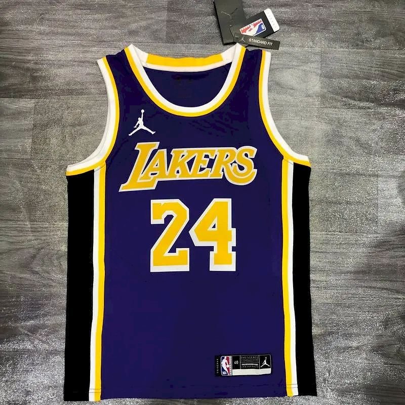 Maillot Homme Kobe Bryant 2020-21 Purple Swingman Player Jersey – Statement Edition