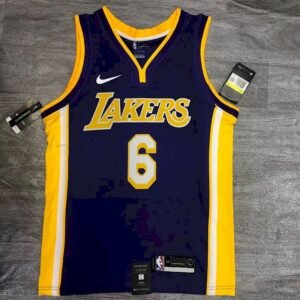 Maillot Homme LeBron James 2020-21 Purple Player – Retro Classical Edition