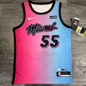 Maillot Homme Duncan Robinson 2020-21 Pink Swingman Player Jersey – City Edition