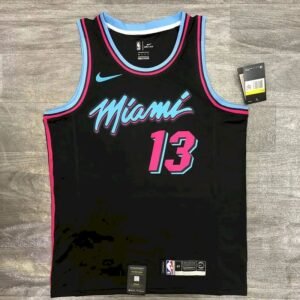 Maillot Homme Bam Adebayo 2020-21 Black Swingman Player Jersey – City Edition