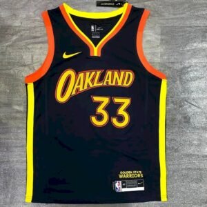 Maillot Homme James Wiseman 2020-21 Navy Swingman Jersey – City Edition