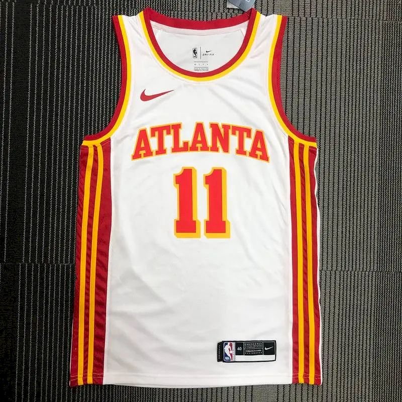 Maillot Homme Trae Young White Team Jersey – Association Edition