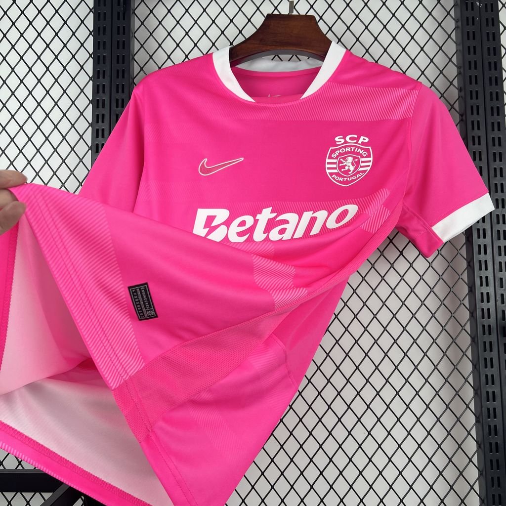 Maillot Homme Sporting CP 2026/27 Octobre Rose – Image 3