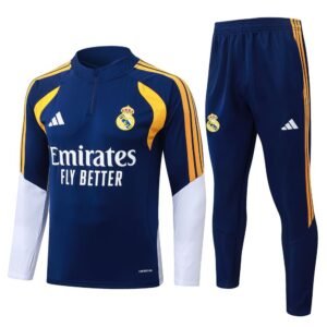 Ensemble Sweat Half-Zip + Pantalon Real Madrid 2026/27