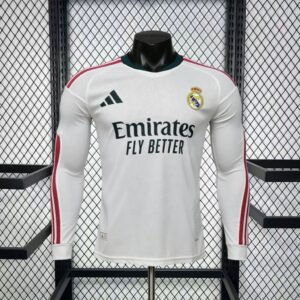 Maillot Homme Real Madrid 2026/27 Domicile Manches Longues Version Joueur