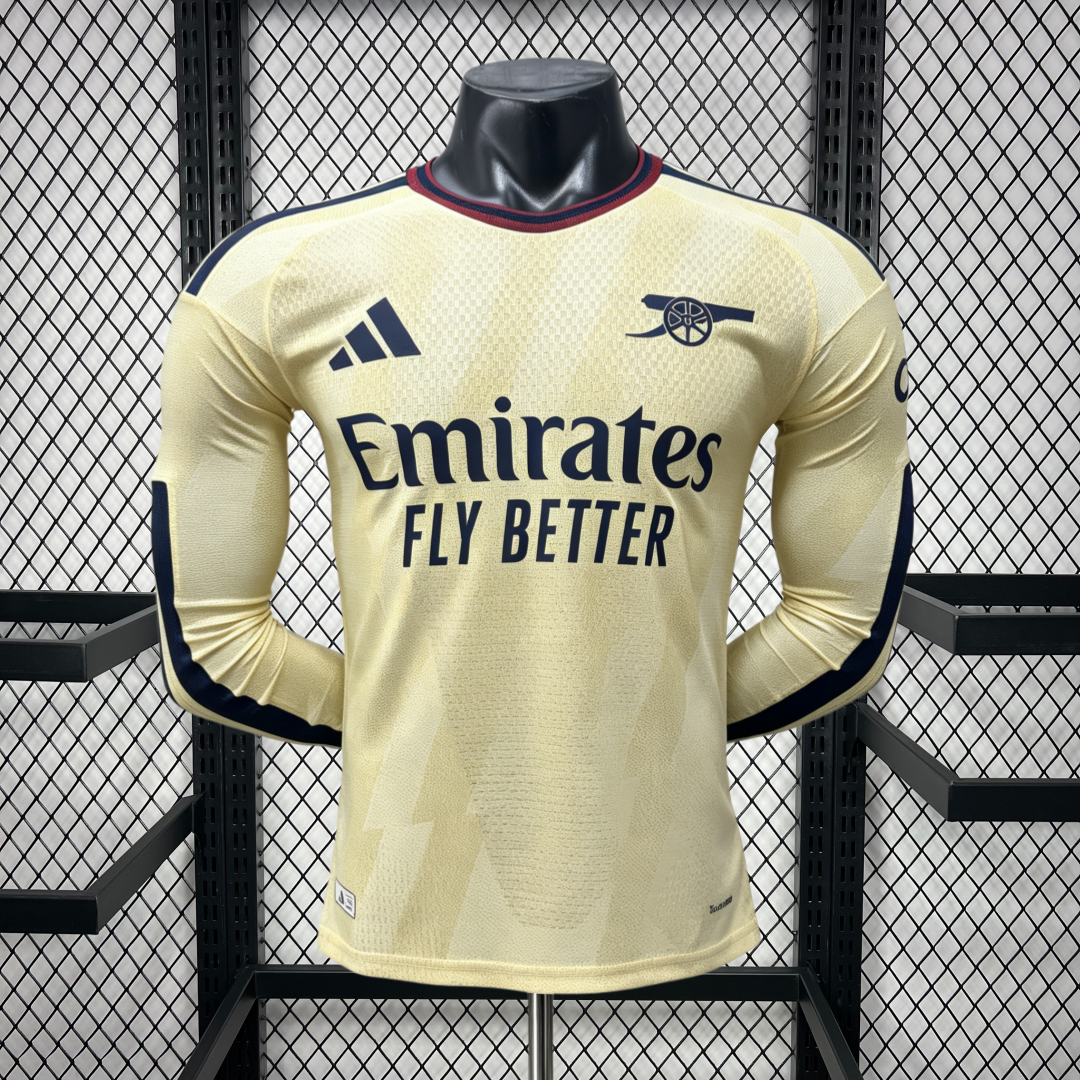 Maillot Homme Arsenal 2026/27 Extérieur Manches Longues Version Joueur
