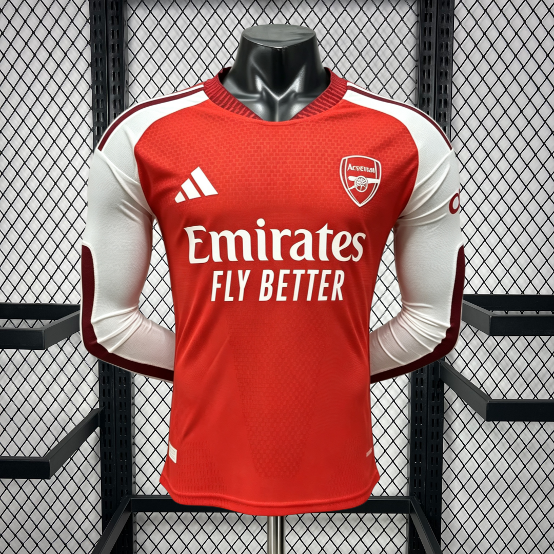 Maillot Homme Arsenal 2026/27 Domicile Manches Longues Version Joueur
