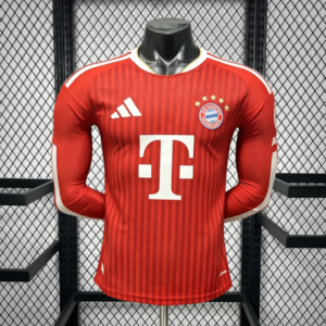 Maillot Homme Bayern Munich 2026/27 Domicile Manches Longues Version Joueur