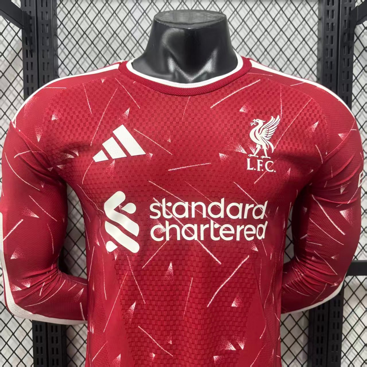 Maillot Homme Liverpool 2026/27 Domicile Manches Longues Version Joueur – Image 5