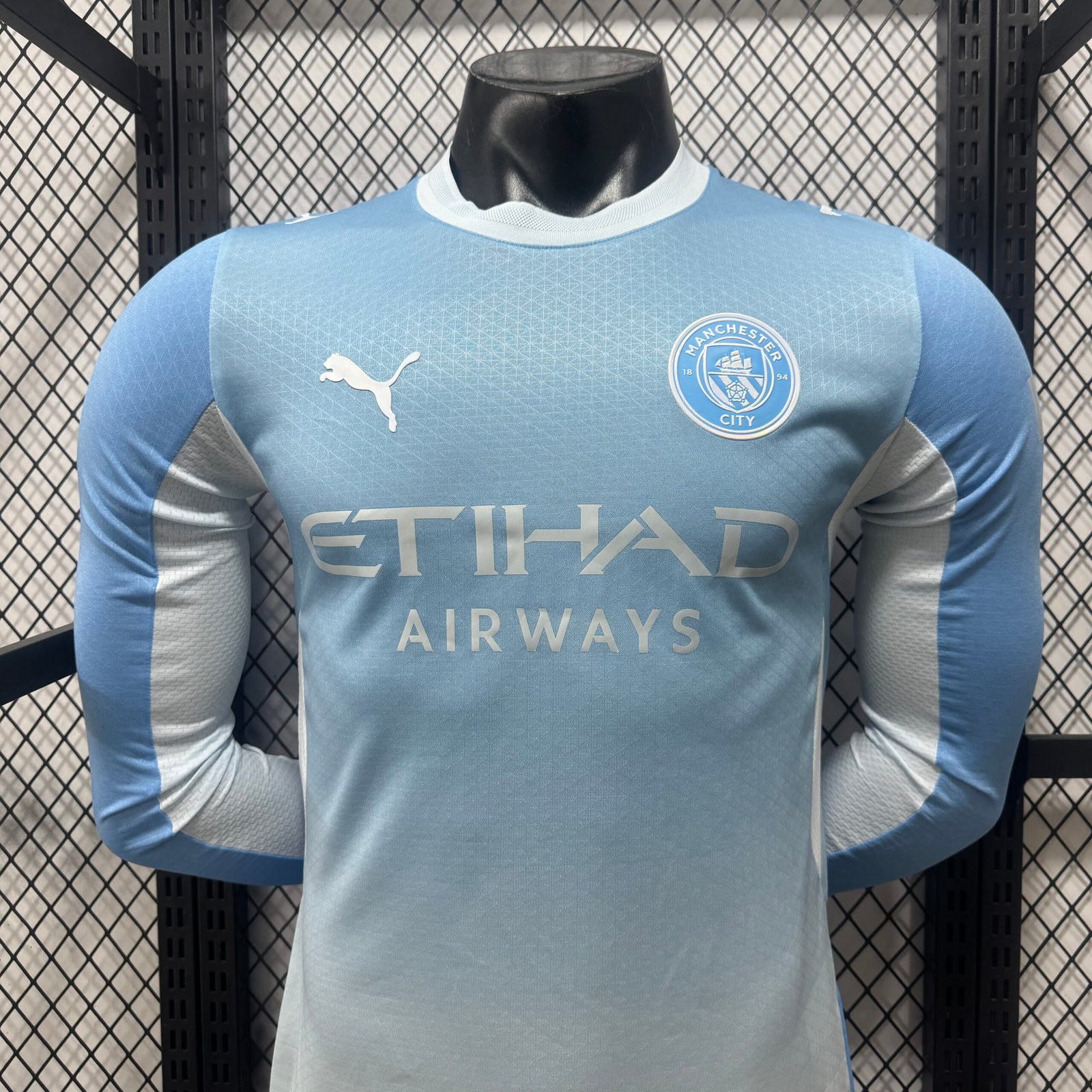 Maillot Homme Manchester City 2026/27 Domicile Manches Longues Version Joueur – Image 6
