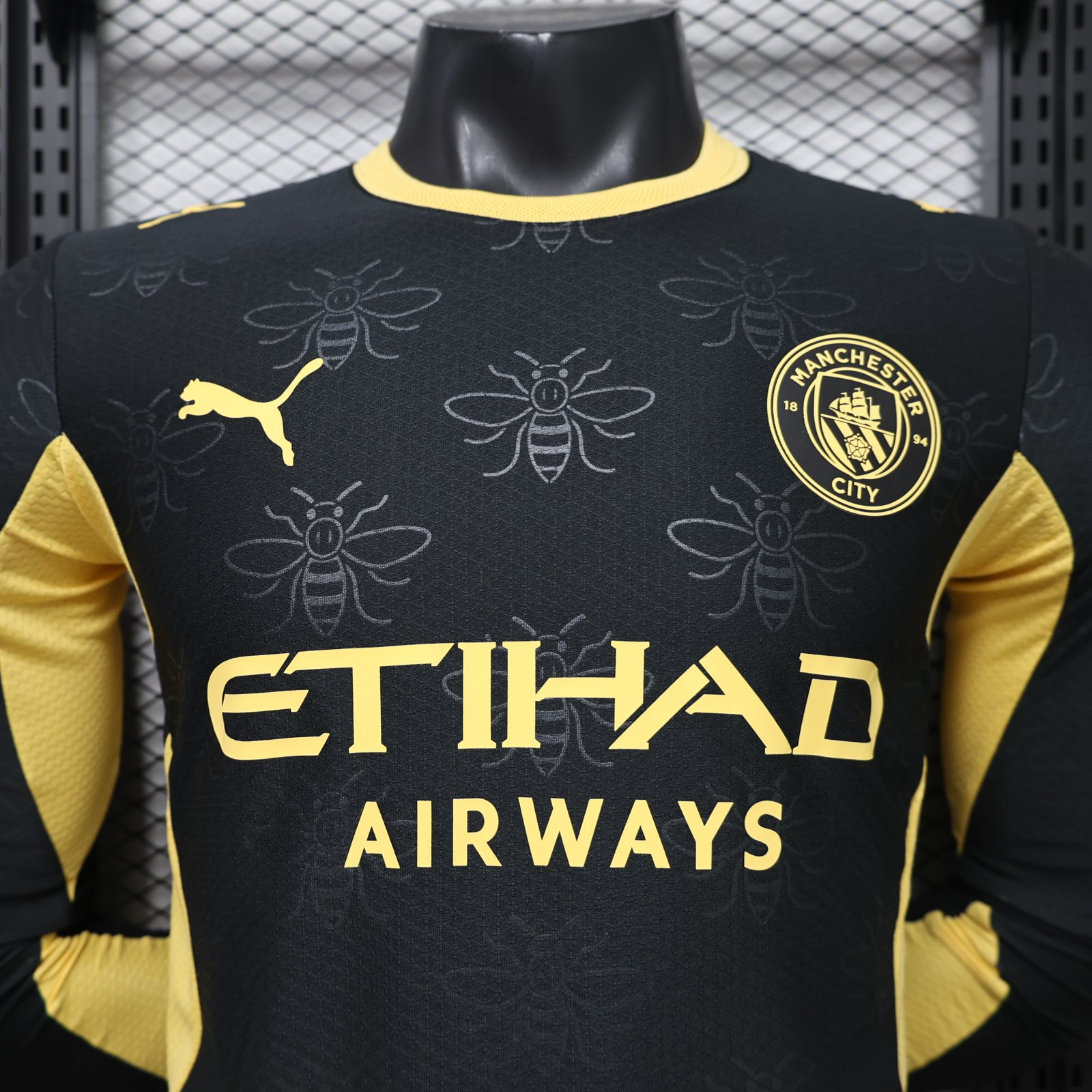 Maillot Homme Manchester City 2026/27 Extérieur Manches Longues Version Joueur (2) – Image 4