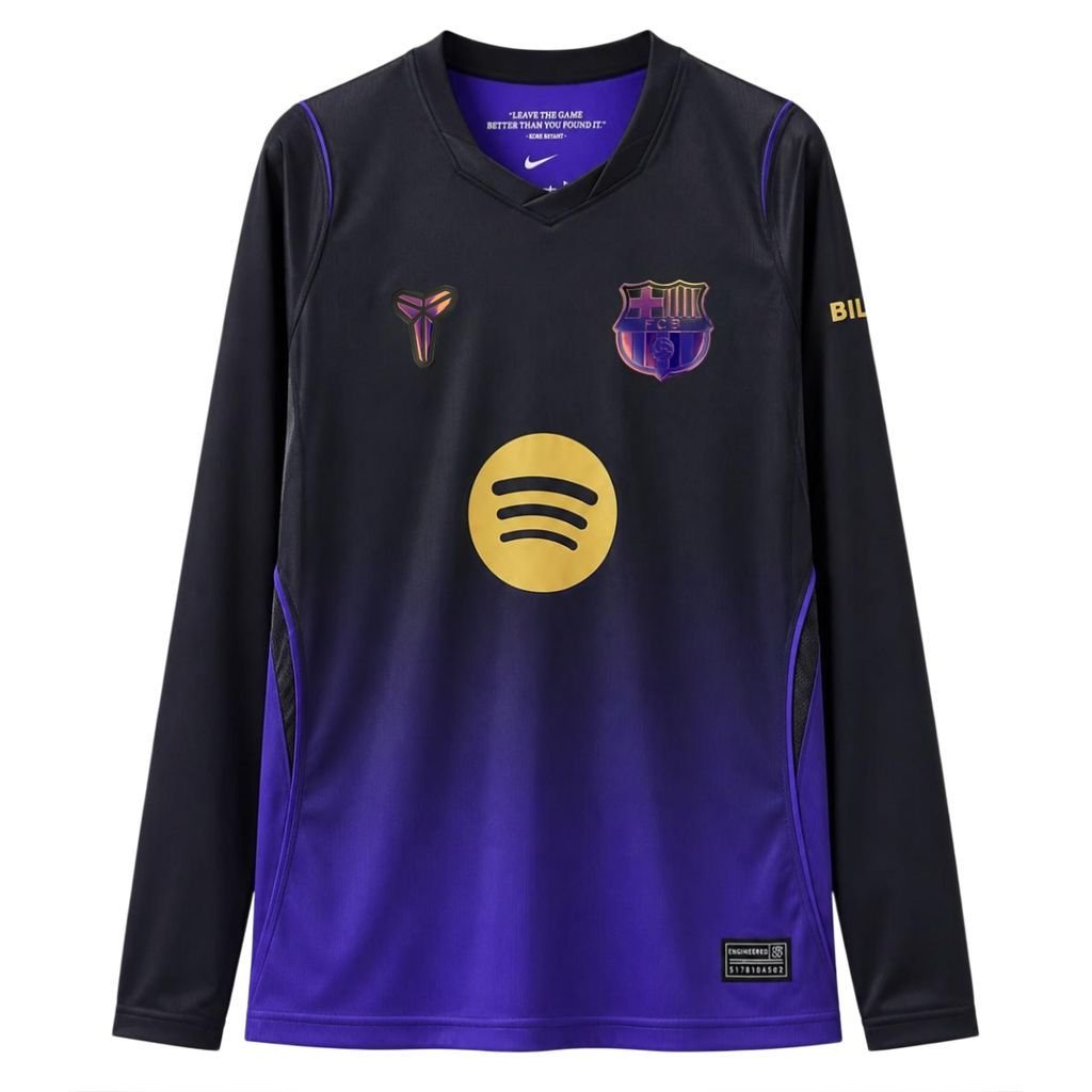 Maillot Homme Barcelona 2026/27 Extérieur Manches Longues – Image 3