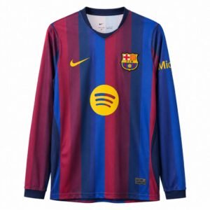 Maillot Homme Barcelona 2026/27 Domicile Manches Longues