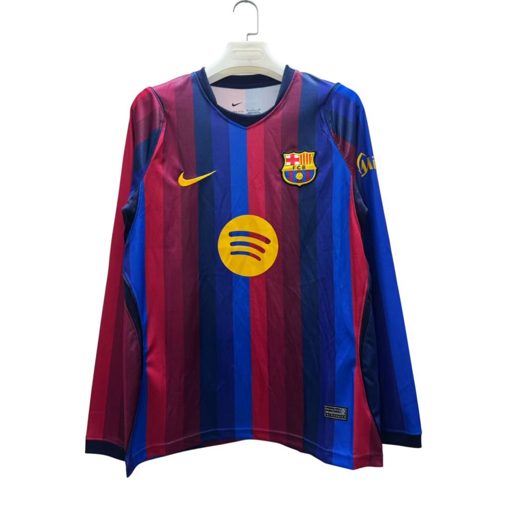 Maillot Homme Barcelona 2026/27 Domicile Manches Longues – Image 5