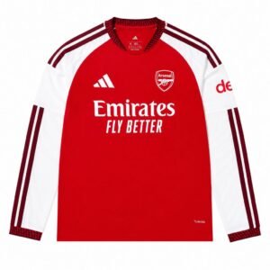 Maillot Homme Arsenal 2026/27 Domicile Manches Longues