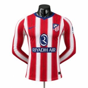 Maillot Homme Atletico Madrid 2026/27 Domicile Manches Longues Version Joueur