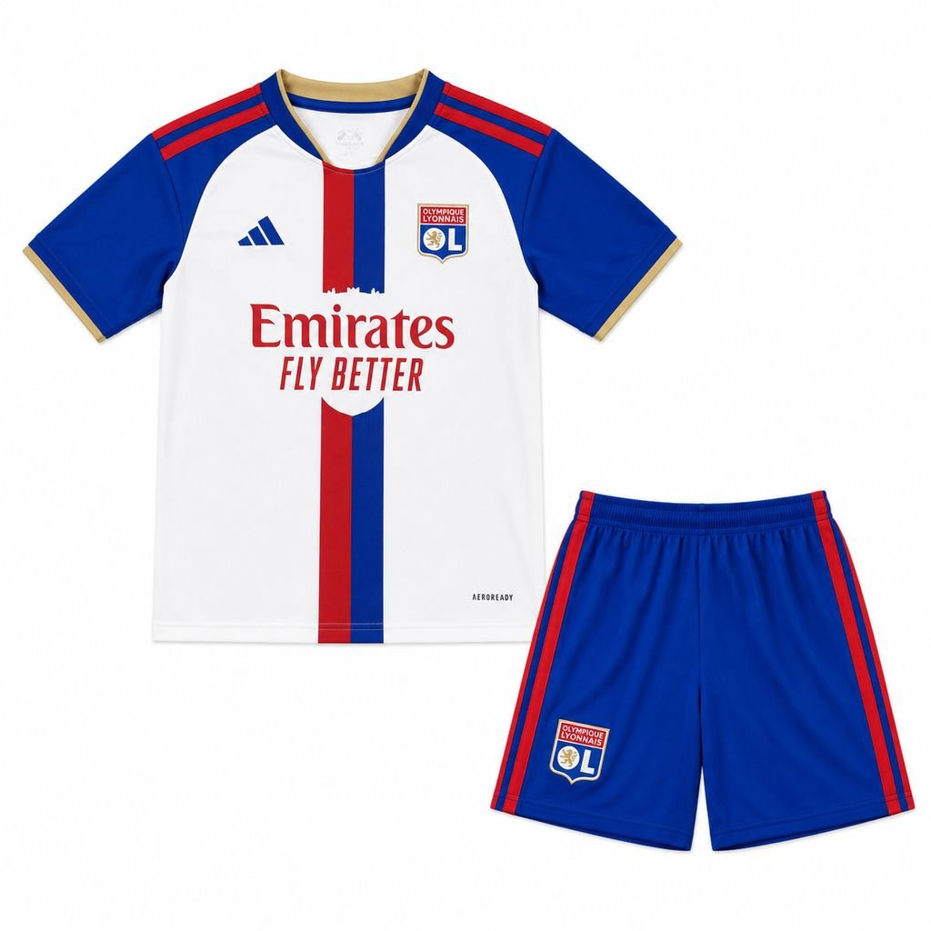 Kit Enfant Olympique Lyonnais 2026/27 Domicile