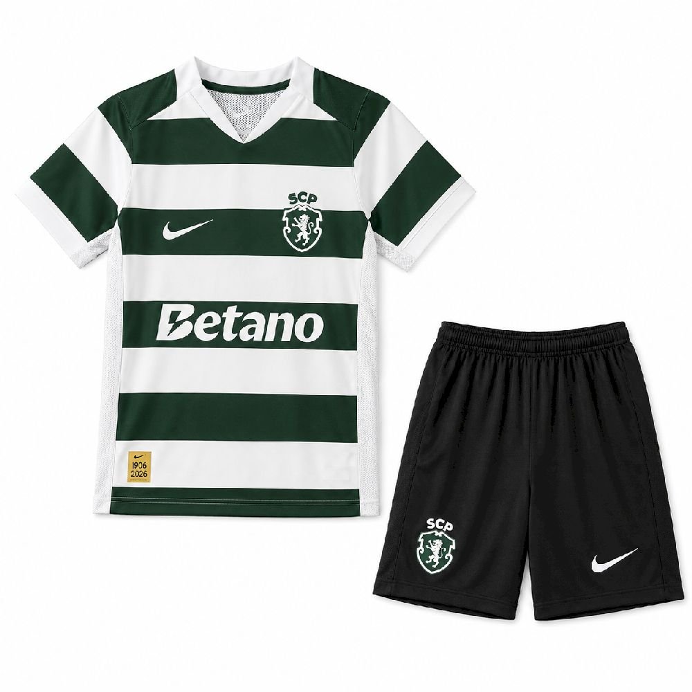 Kit Enfant Sporting CP 2026/27 Domicile